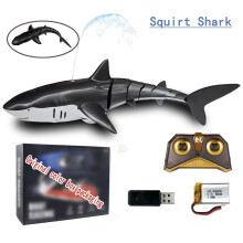 ( Black) Remote Control Sharks Toy for Boys Kids Girls Rc Fish Animals Robot Water Pool Beach Play Sand Bath Toys