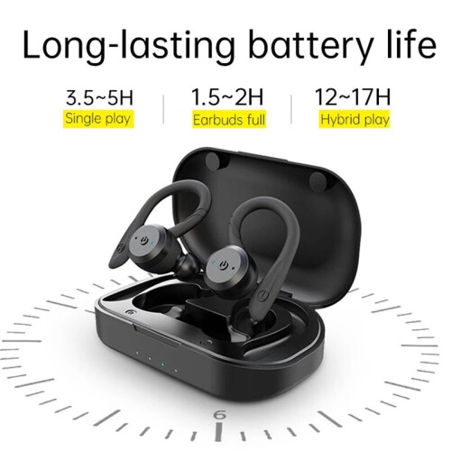 20 Hours Play time Swimming Waterproof Bluetooth Earphone 1