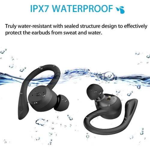 20 Hours Play time Swimming Waterproof Bluetooth Earphone 2