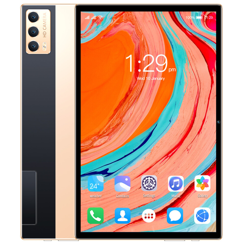 (Gold) 10.1" Tablet, Ips Fhd Touch Screen,4Gb Ram 32Gb Wifi Gold 740170621703