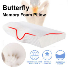 Contour Memory Foam Pillow Cervical Orthopedic Deep Sleep Neck Pillow