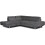 Furniture 786 (Left Hand Facing Corner) New-Artic Sofa bed with storage Grey 1