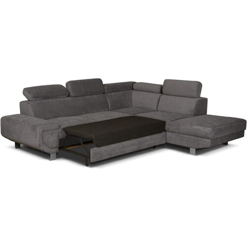 Furniture 786 (Right Hand Facing Corner) New-Artic Sofa bed with storage Grey 1