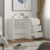 Luxury Life Carlton 3 Drawer Dresser Dressing Table Gloss White 3