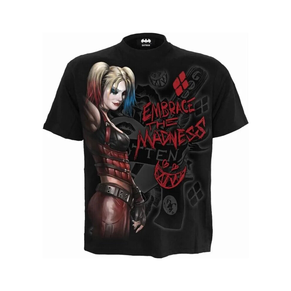 (Large) Harley Quinn - Embrace Madness | Unisex T-shirt