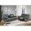 Furniture 786 (Grey) Roma Recliner 3+2 Seater Leather Sofa Set 1