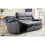 Furniture 786 (Grey) Roma Recliner 3+2 Seater Leather Sofa Set 2