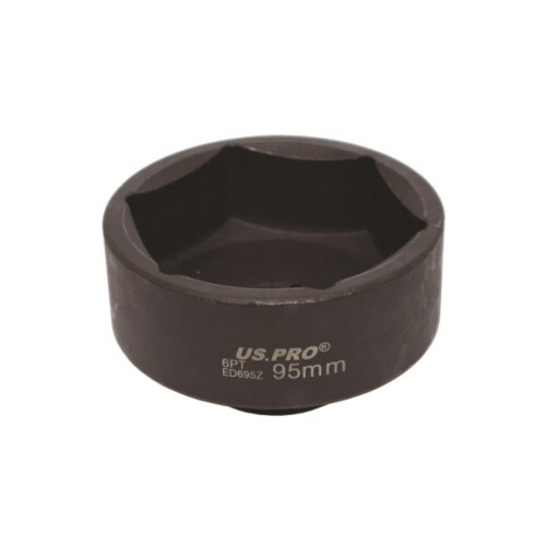 us pro US PRO Tools 1" DR 95mm 6pt Commercial Impact Socket 3960 1