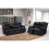 Furniture 786 (Black) Roma Recliner 3+2 Seater Leather Sofa Set 1