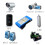 DC 12V 8000mAh Super Oplaadbare Draagbare Lithium - ion Batterijpack 8
