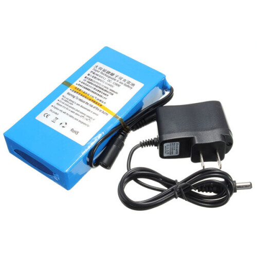 DC 12V 8000mAh Super Oplaadbare Draagbare Lithium - ion Batterijpack