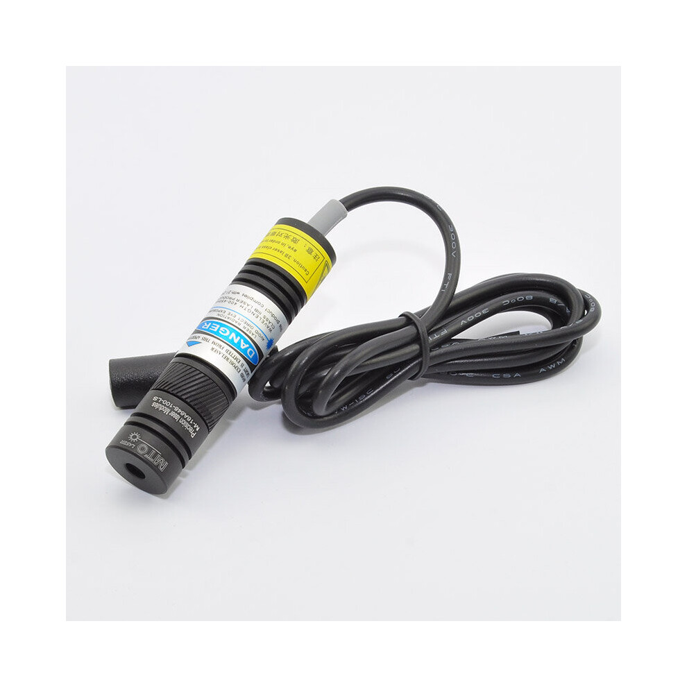 Mtolaser 80Mw 405Nm Blue-Violet Cross Laser Module Generator Variable Focus Industrial Marking Position Alignment Diode Generator W/ Locking Ring 6901251248835
