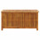 VidaXL vidaXL Solid Acacia Wood Garden Storage Box Entryway Patio Storage Bench Box 5