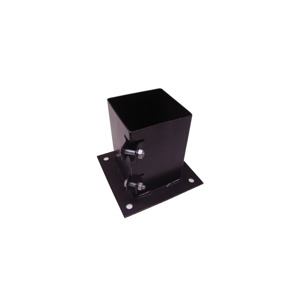 X1 4" Bolt Down Bolt Grip Fence Support - 100Mm Post Timber Holder Like Metpost 707152580762
