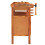 VidaXL vidaXL Solid Wood Acacia Workbench with Drawer and Vices Wooden Work Table 5