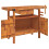 VidaXL vidaXL Solid Wood Acacia Workbench with Drawer and Vices Wooden Work Table 3