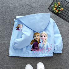 (Photo Color19, 8-9T) frozen 2 Spring and Autumn Girls elsa Jacket Boys and Girls Outing Clothes Jacket Children