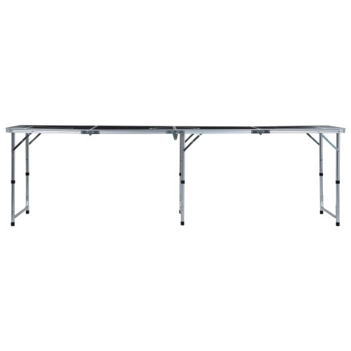 vidaXL foldbart ølpongbord 240 cm sort 2