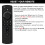 L5B83H for Alexa Fire TV Stick Universal Remote Controller Replace 6