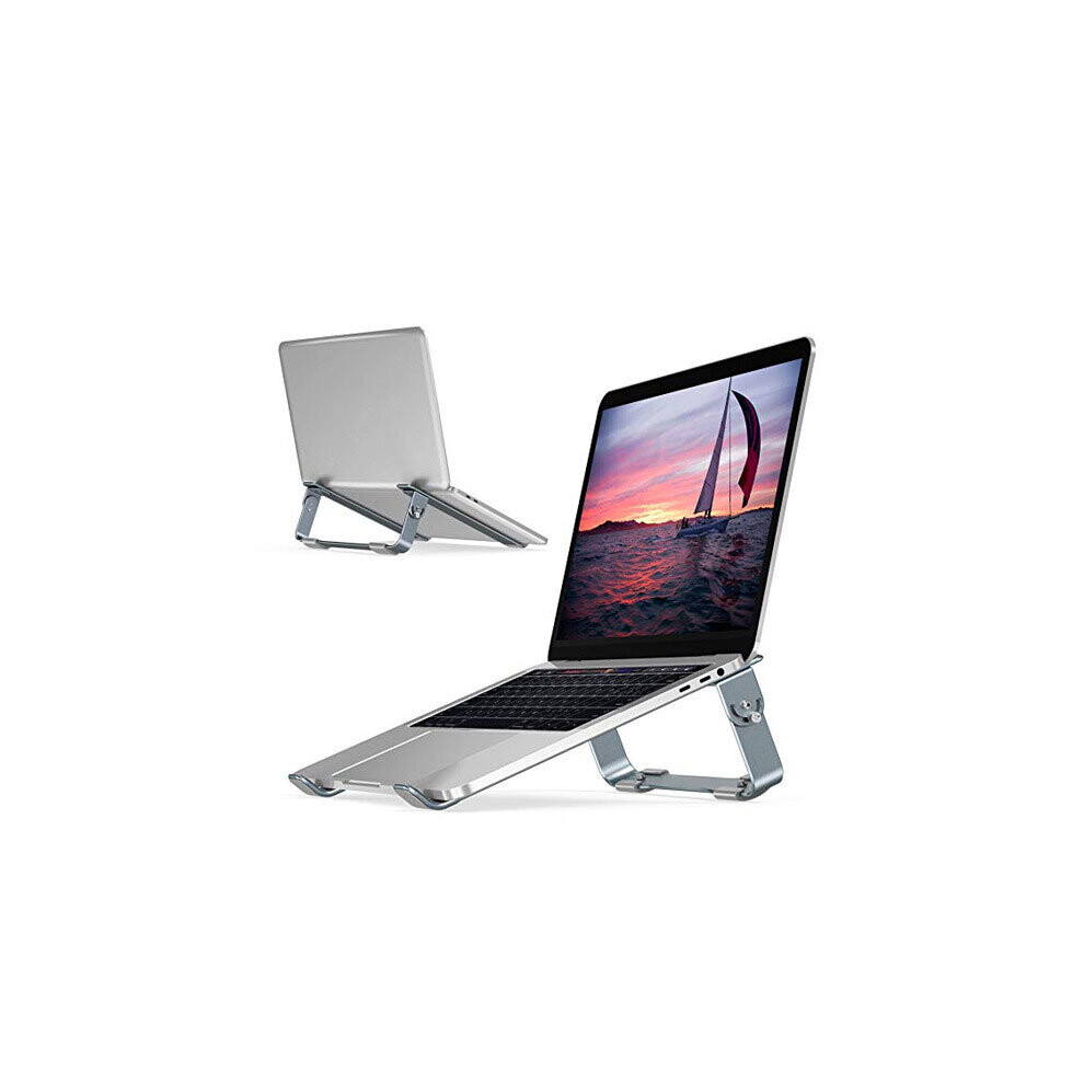 Bakeey Aluminum Foldable Height Adjustable Notebook Laptop Stand For 10.0 17.0 Inches Notebook Macbook Pro 15.6 Inches 6900067250056