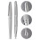 Cross Cross Cross ATX Sandblast Fountain Pen (Titanium Grey) 2