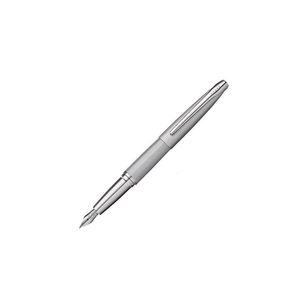 Cross Atx Sandblast Fountain Pen (Titanium ) Grey