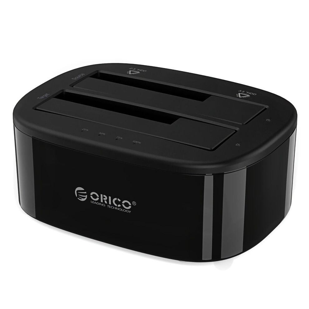 Orico 6228Us3 2.5 3.5 Inch 2 Bays Hhd Ssd Enclosure Usb3.0 Hard Drive Docking Station For Sata Hard Disk 6901251426868
