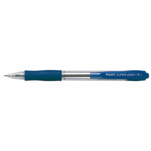 Pilot Pilot BPGP Super Grip Retractable Fine Pen 12pcs