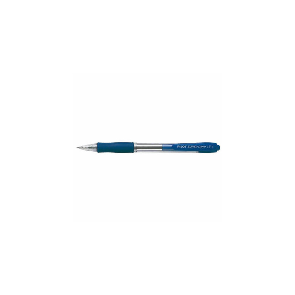 Pilot Bpgp Super Grip Retractable Fine Pen 12Pcs