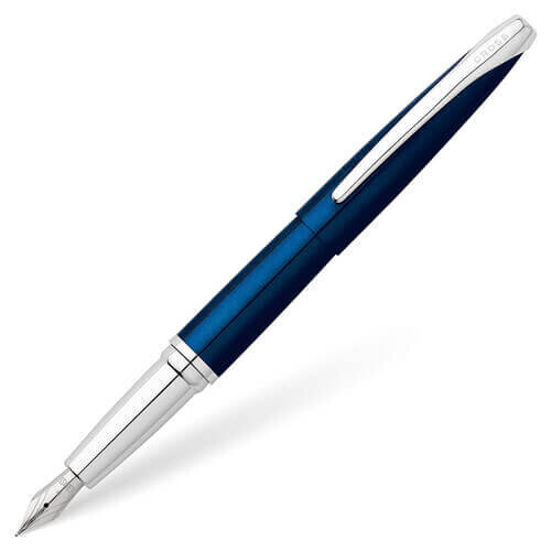 Cross Cross Cross ATX Fountain Pen (Translucent Blue)