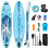 ELECWISH (Blue (No Seat)) 11FT Inflatable Stand Up Paddle Board SUP w/Paddle 3