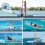 ELECWISH (Blue (No Seat)) 11FT Inflatable Stand Up Paddle Board SUP w/Paddle 7