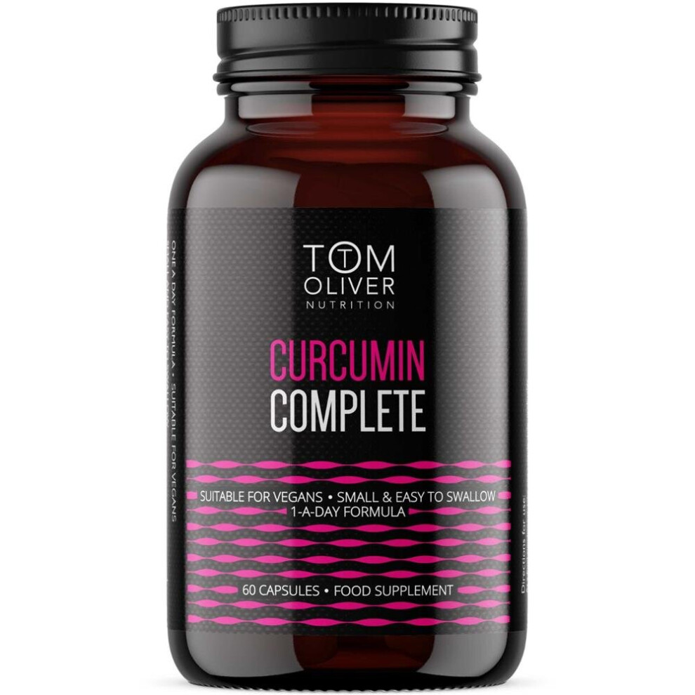 Tom Oliver Vitamin Curcumin Capsules 60's