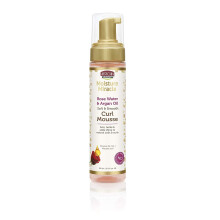 African Pride Curl Mousse Rose Water and Argan Oil 8.5 Ounce (251ml)