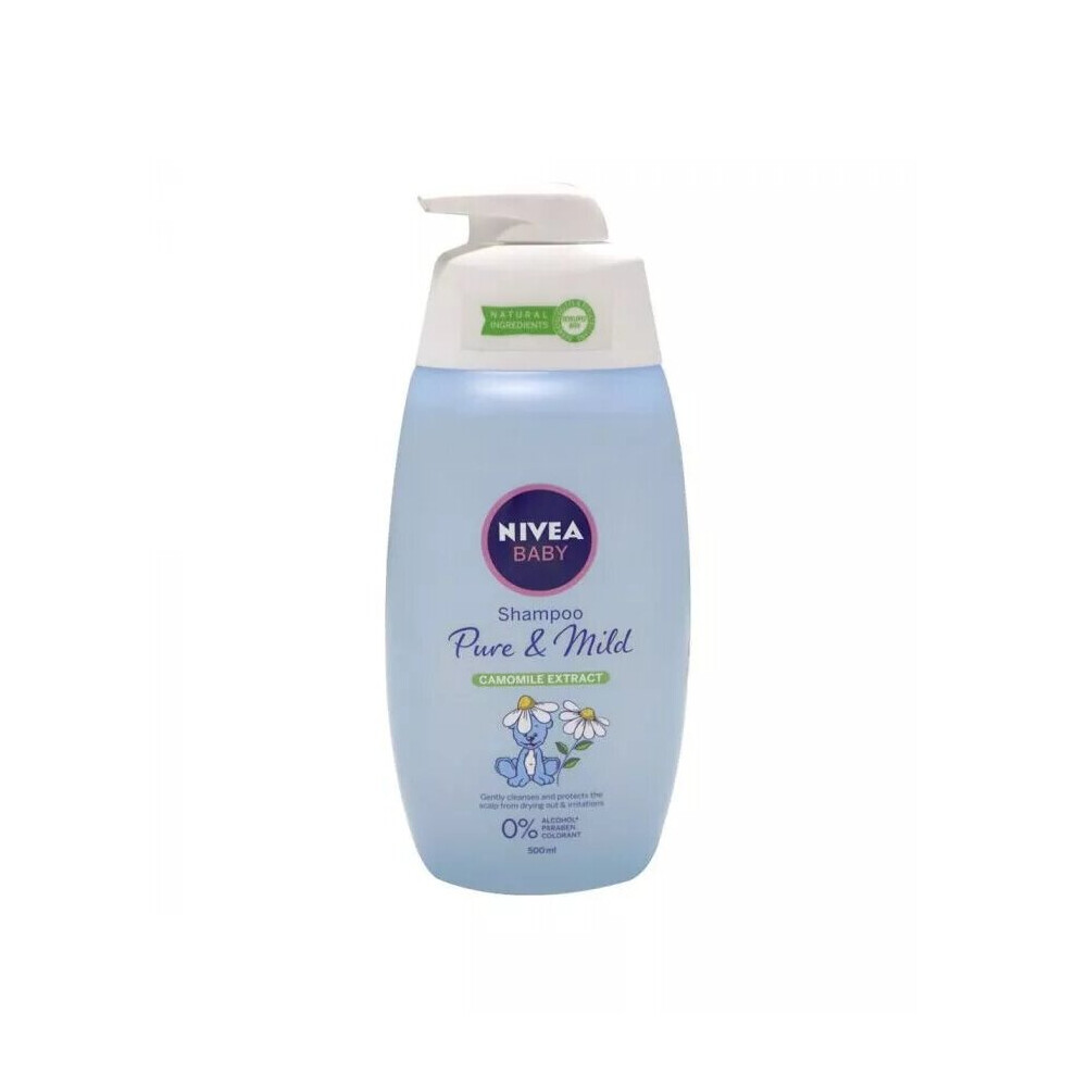 Nivea Baby Pure & Mild Camomile Extract Shampoo 500 mL