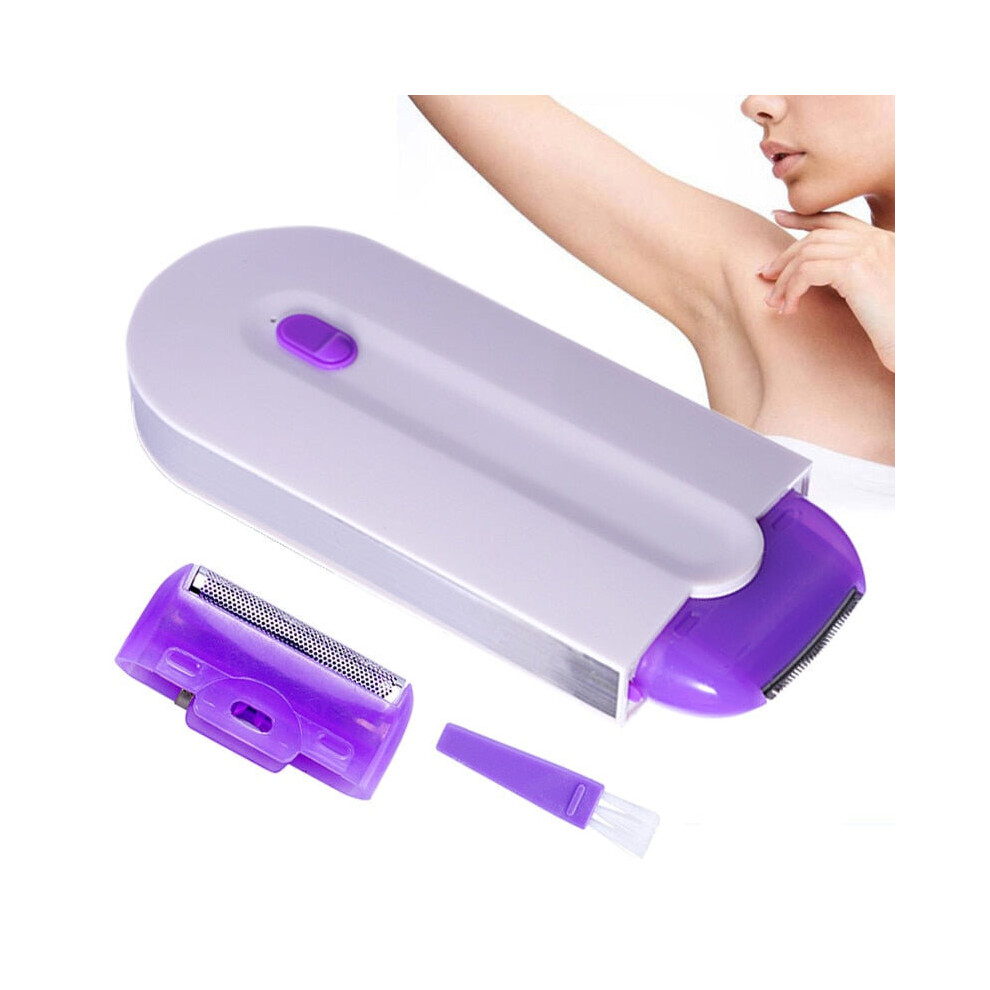 2-in-1 Epilator Women Painless Touch Facial Body Hair Removal Depilator Shaver