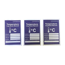 3Pack Temperature Log Record Books 6 Monthis Records Monitor Fridge Freezer Cooking Baking Temperature Food Safety and Hygien