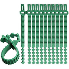 10Pcs Heavy Duty Plant Ties 35CM Adjustable Tree Ties Straps Interlock Garden Plant Ties for Shrub Rose Tree Support