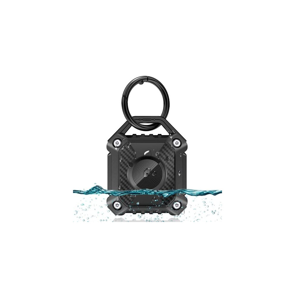 Airtag Holder IP68 Waterproof Apple Air Tag KeyringHard TPU Airtags case 360 Full Protection Air Tag Holder with Key Ring For Apple Airtag gps tracker