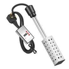 Electric Immersion Water Heater Bucket Water Heater Household High Power Submersible Pool Bathtub Heater with ThermostatAuto Shutoff