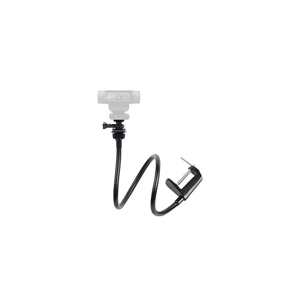 Webcam Mountcamera Clamp Stand Holder Compatible With Logitech Webcam Brio C920s C925e C922 C930 C615 Streamcam Max Loaded 03Kg 64Cm Length 716788736221