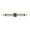 PWP047A 025 inch Male Mono Inline Adapter Black 1