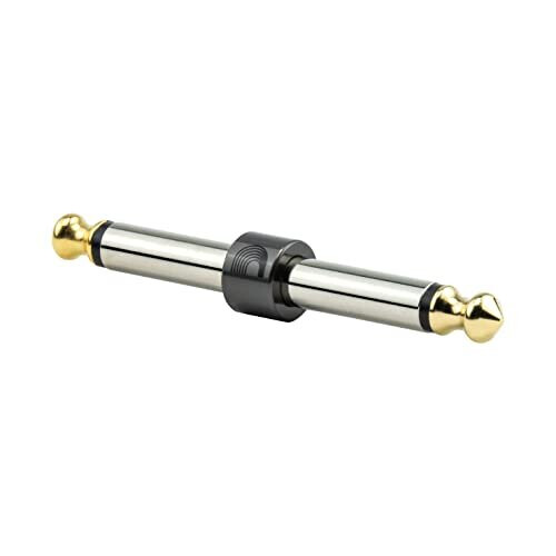 PWP047A 025 inch Male Mono Inline Adapter Black 1
