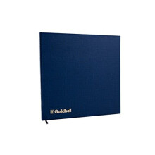 Ref 51714Z Guildhall Account Book 298 x 305mm 7 Debit 14 Credit Columns 80 Pages of 95gsm Ledger Quality Paper Hardback Blue Vinyl Cover