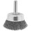 Bosch 1609200270 Shank Crimped Wire Cup Brush Steel 70mm x 6mm Blue 1