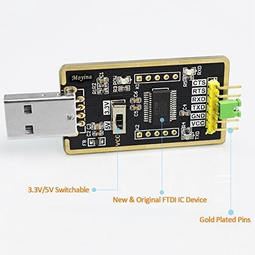 USB to Serial Converter USB to TTL Adapter for Development Projects ...