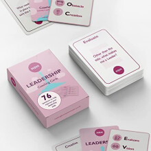 Leadership Coaching Cards 76 Cards New Leaders Experienced Leaders Managers Project Managers