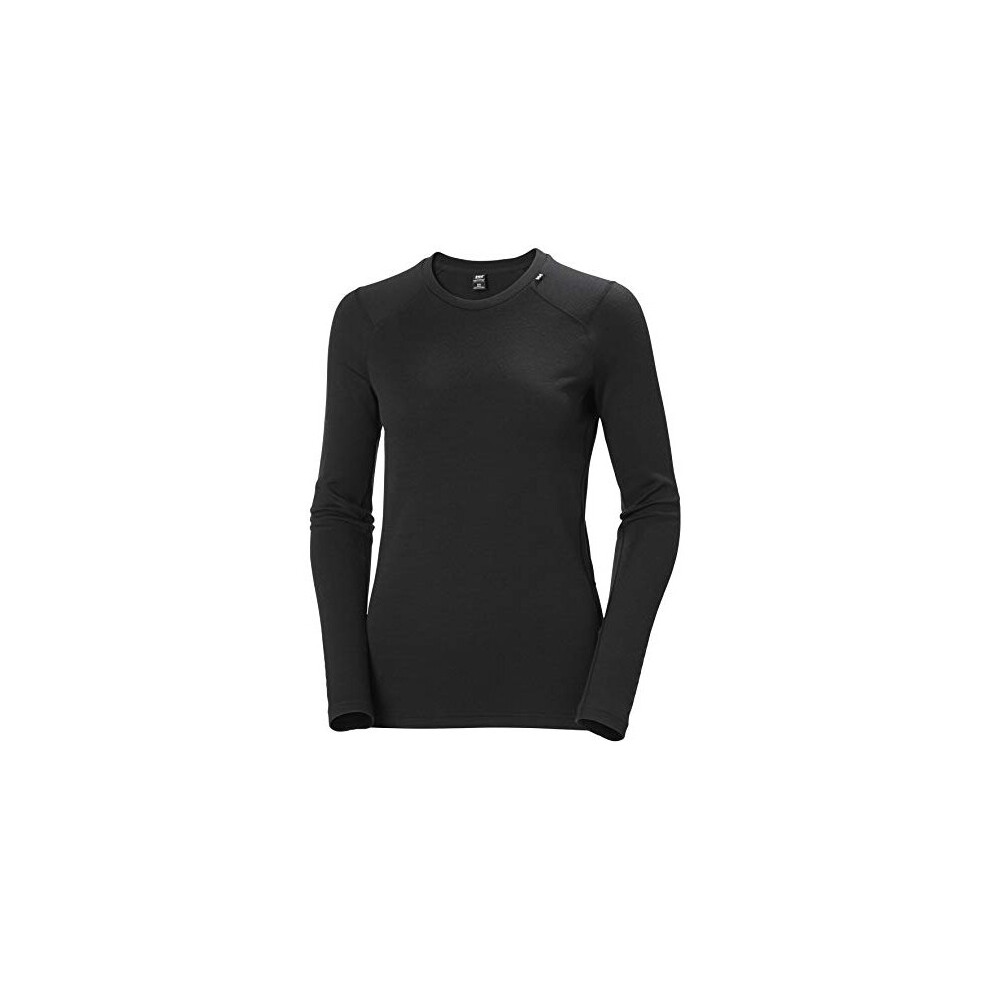 Womens Lifa Merino Midweight Crew Long Sleeve T Shirt Carryover S UK