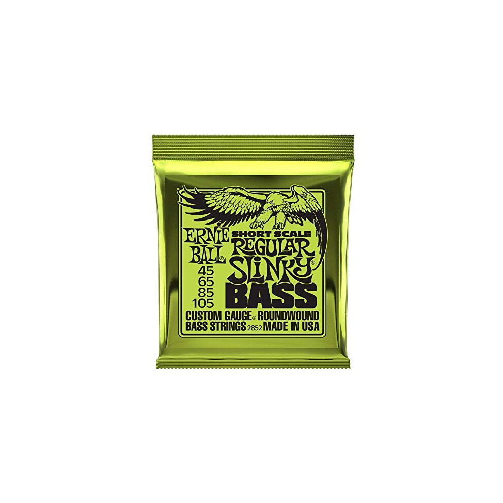 Regular Slinky Nickel Wound Short Scale Bass Strings 50105 Gauge