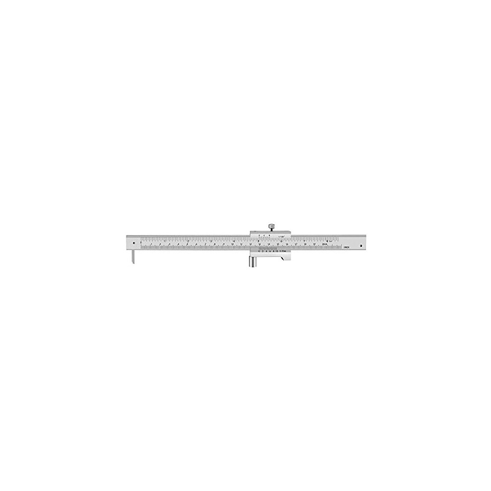 Photos - Micrometer / Caliper 0200mm 08 inch Parallel Crossed Caliper with Carbide Needle Stainless Steel Vernier Calipers Marking Gauge